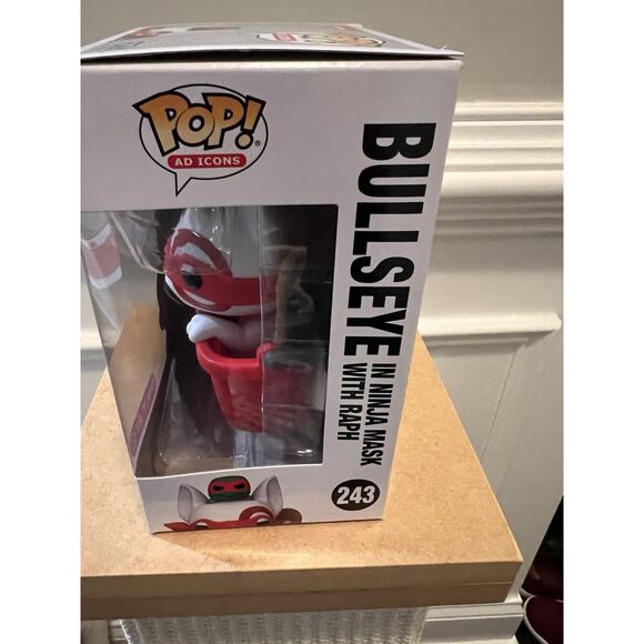 Funko POP! Ad Icons BULLSEYE In Ninja Mask with Raph #243 Target Ex - Picture 5 of 7
